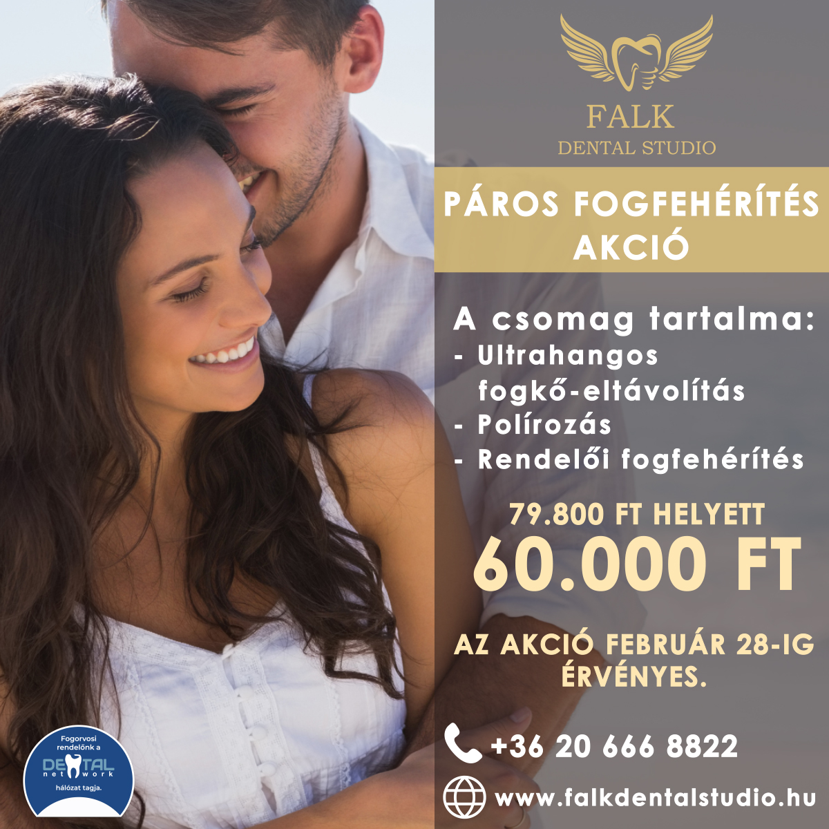 Páros fogfehérítés AKCIÓ